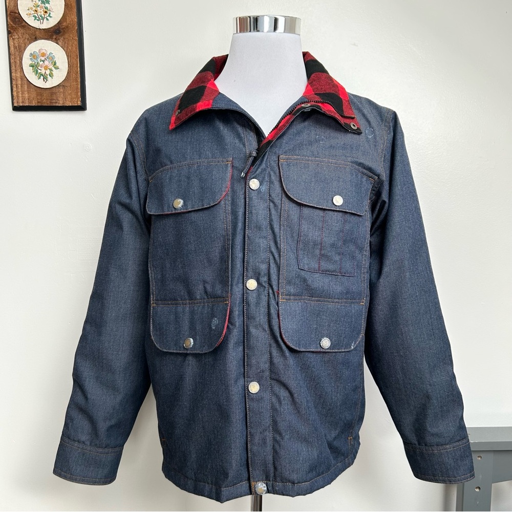 Wild Outdoor Apparel Portlandia Cruiser Canvas Denim Chore Coat Jacket